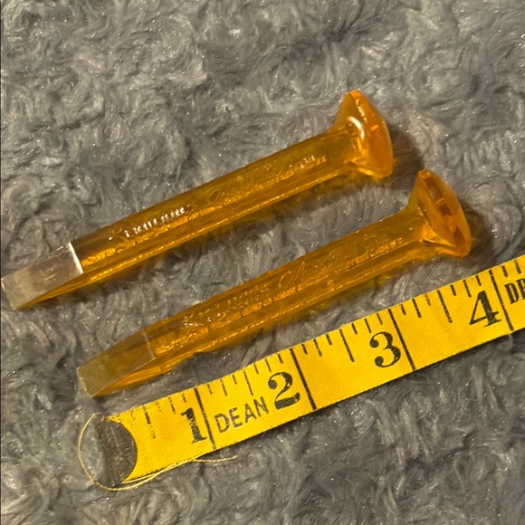 Seagrams Ancient Bottle Gin Railroad Tie Stirrers - Picture 5 of 5